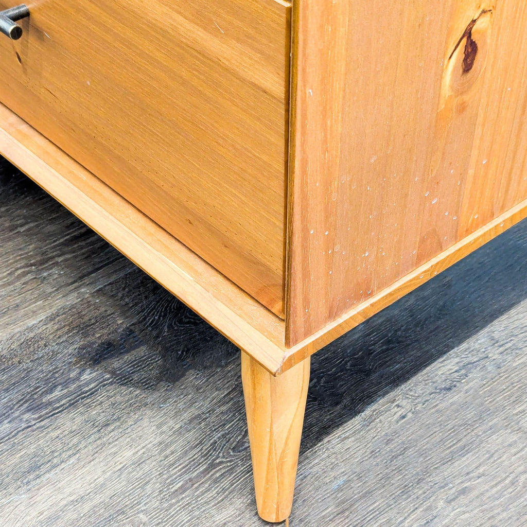 AllModern Hudsyn 6-Drawer Mid-Century Modern Wood Dresser