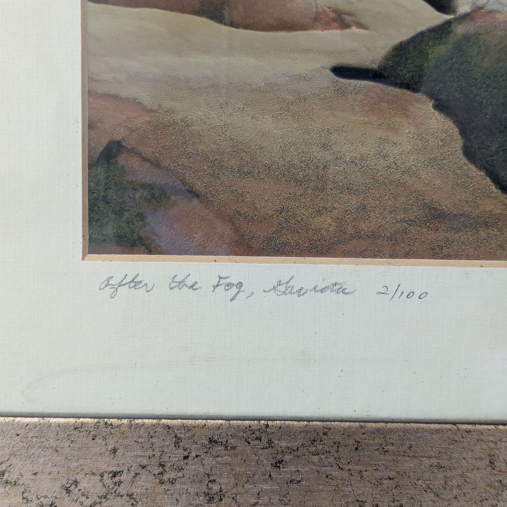 “ After The Fog-Gaviota” by Kurt Van Wegner Limited Edition Print 2/100
