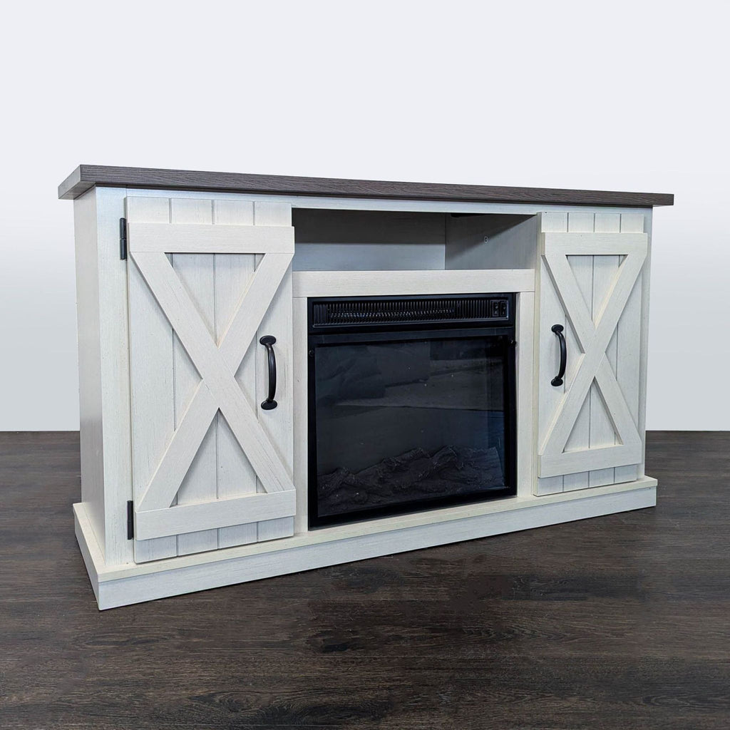 Twin Star Home Modern Farmhouse TV Stand - Accepted Offer (36.05% discount)