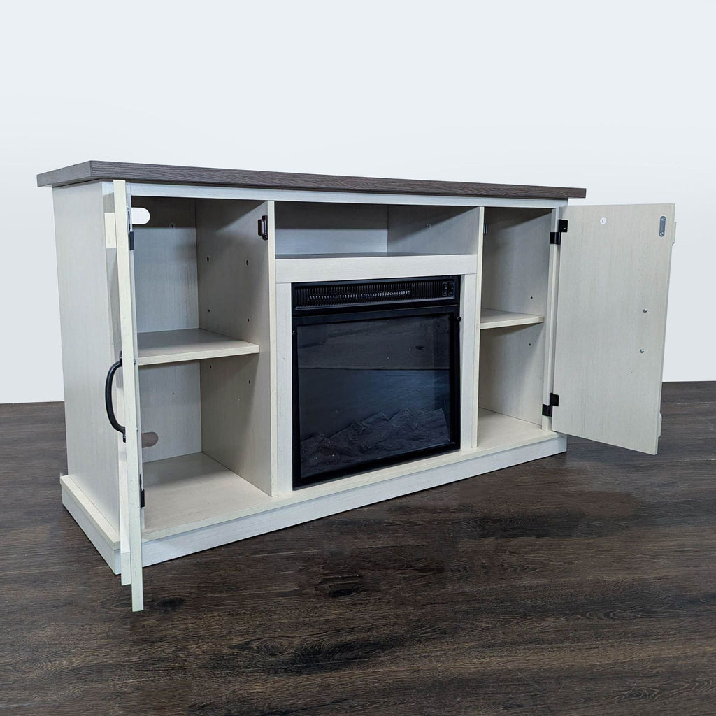 Twin Star Home Modern Farmhouse TV Stand - Accepted Offer (36.05% discount)