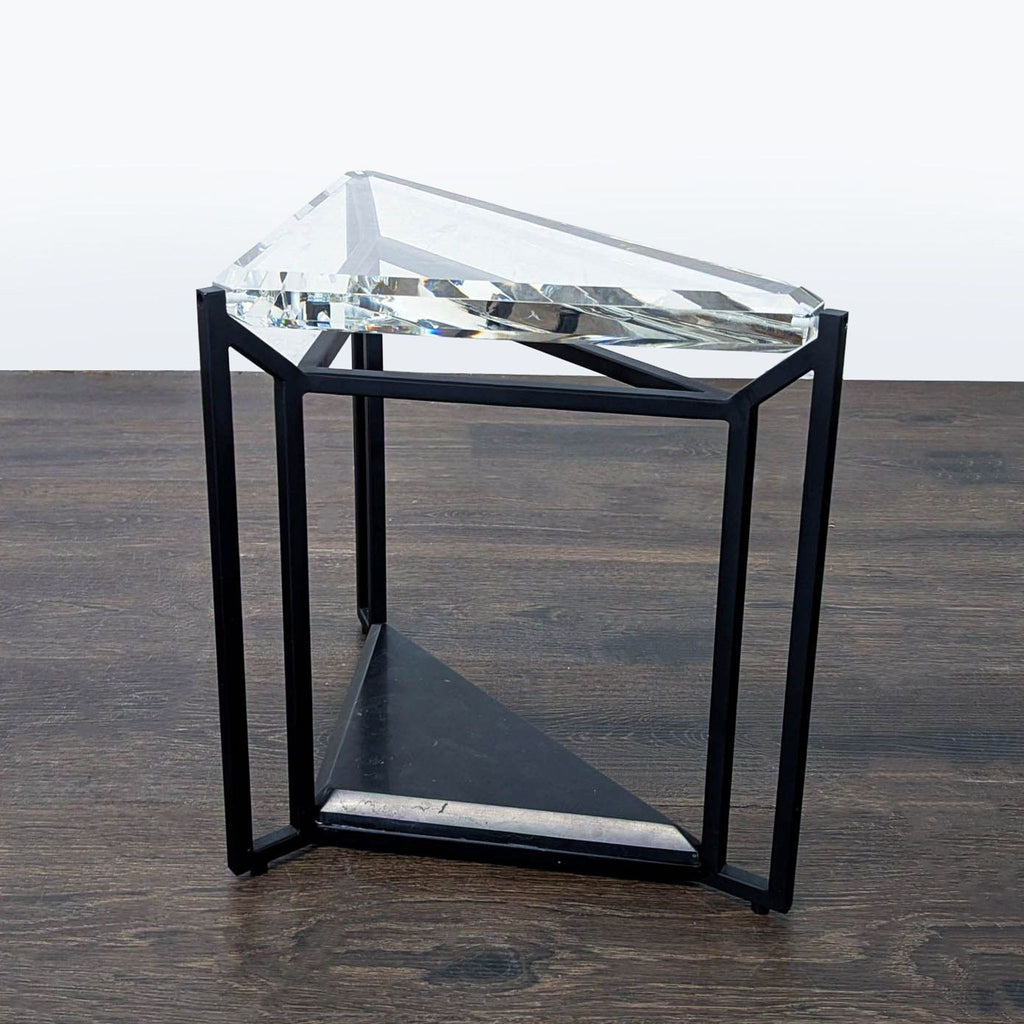 Pair of Timothy Oulton Crystal Accent Tables