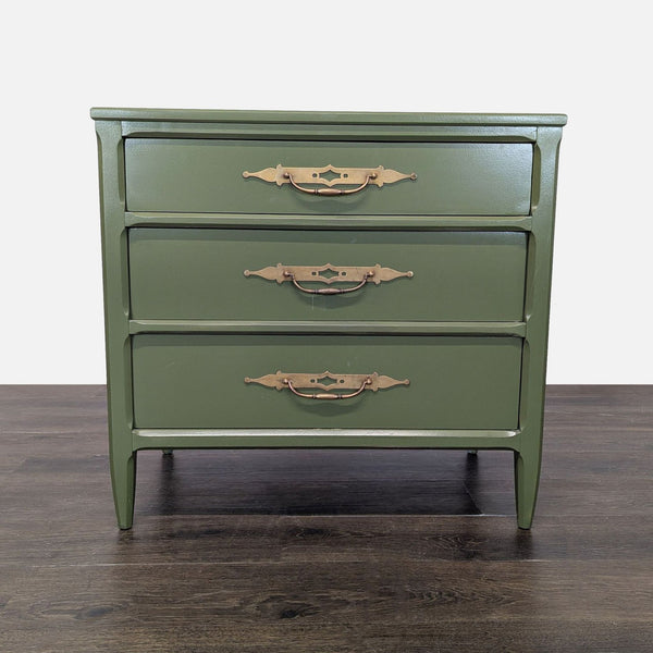 Three Drawer Nightstand with Metal Hardware - Accepted Offer (12.57% discount)