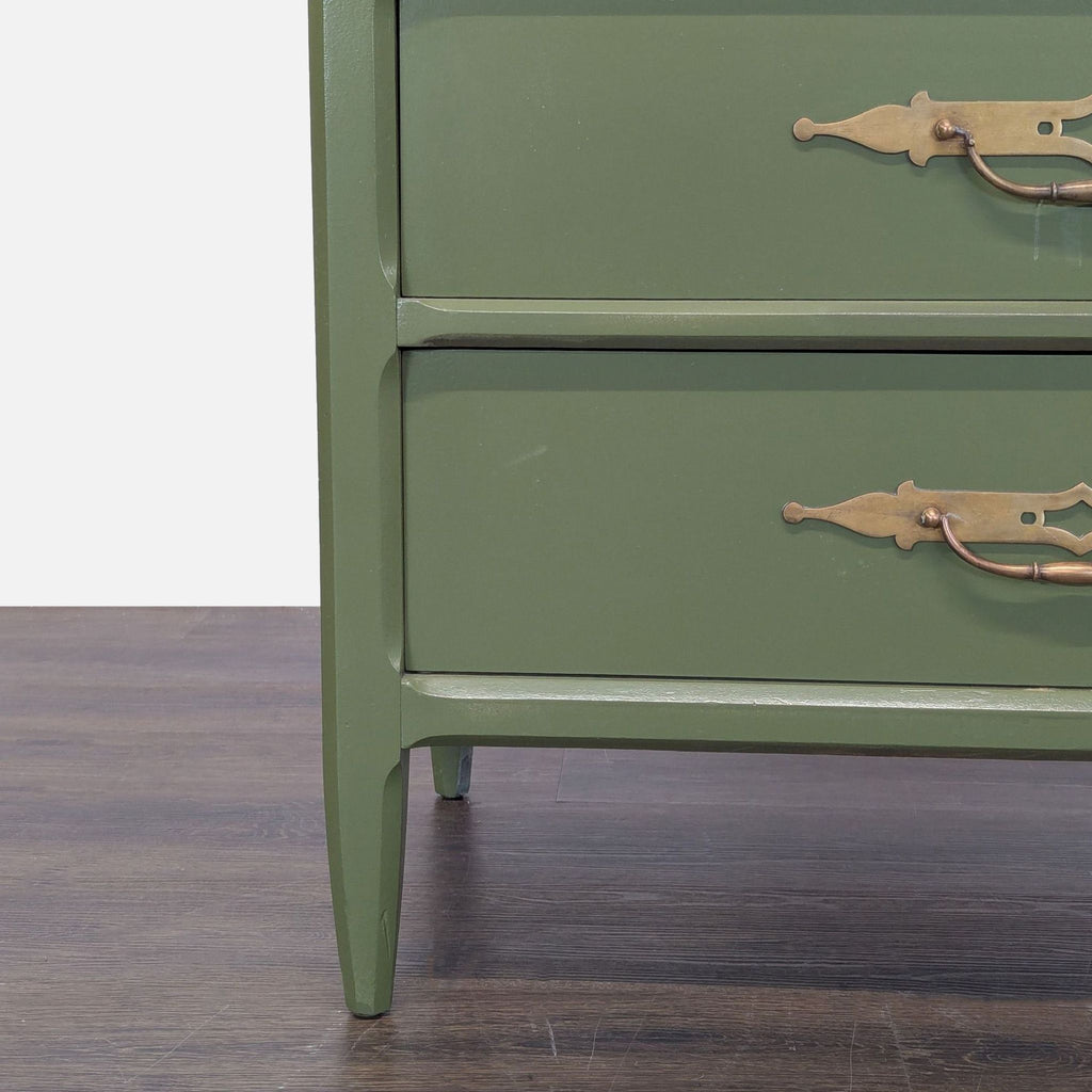 Three Drawer Nightstand with Metal Hardware - Accepted Offer (12.57% discount)