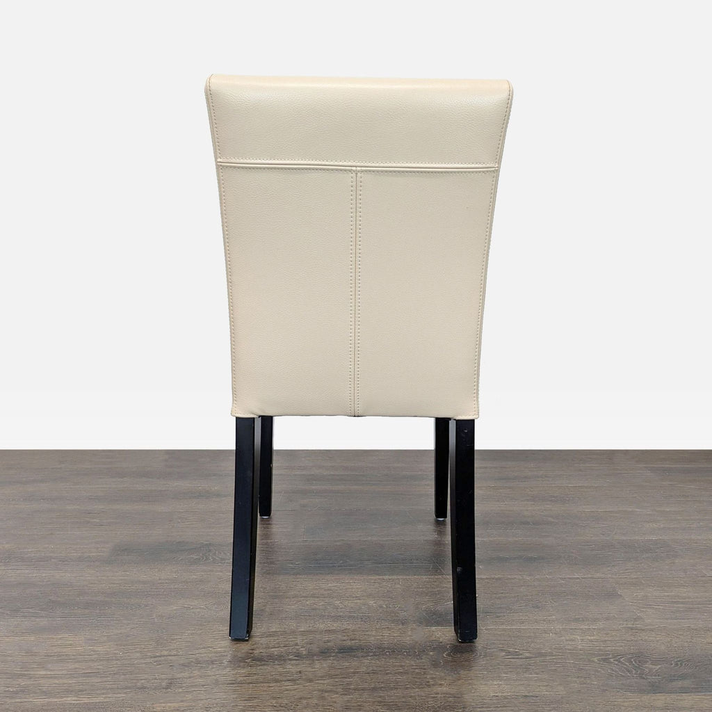 Set of Six Crate &Barrel Lowe Ivory Leather Dining Chairs - Accepted Offer (28.36% discount)