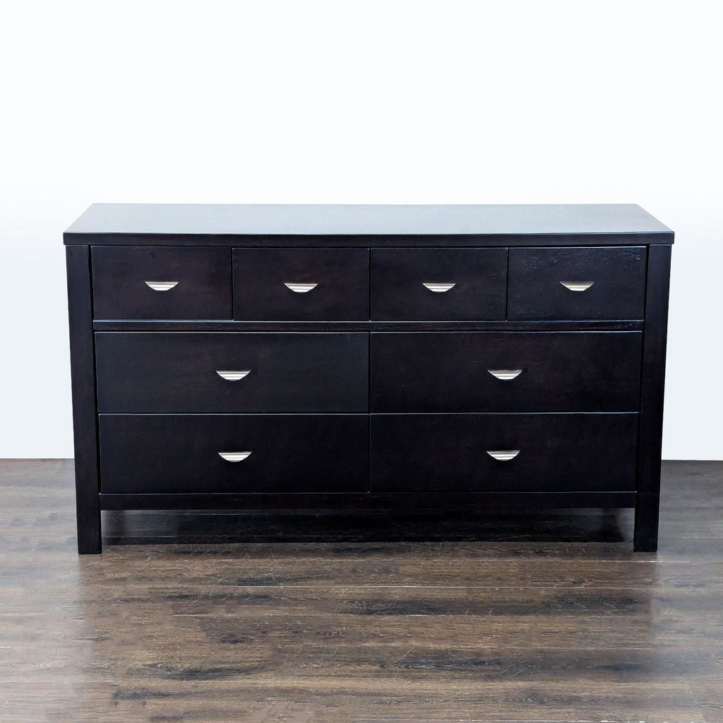 West Elm 9-Drawer Dresser in Dark Wood Finish