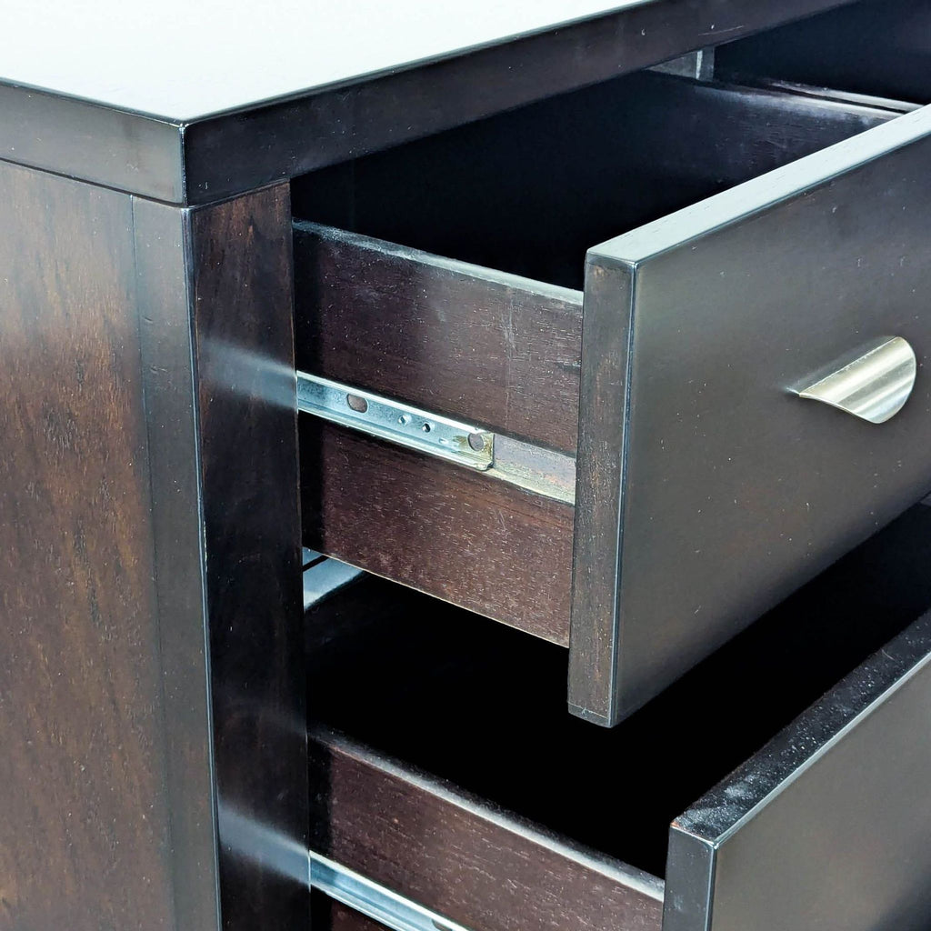 West Elm 9-Drawer Dresser in Dark Wood Finish
