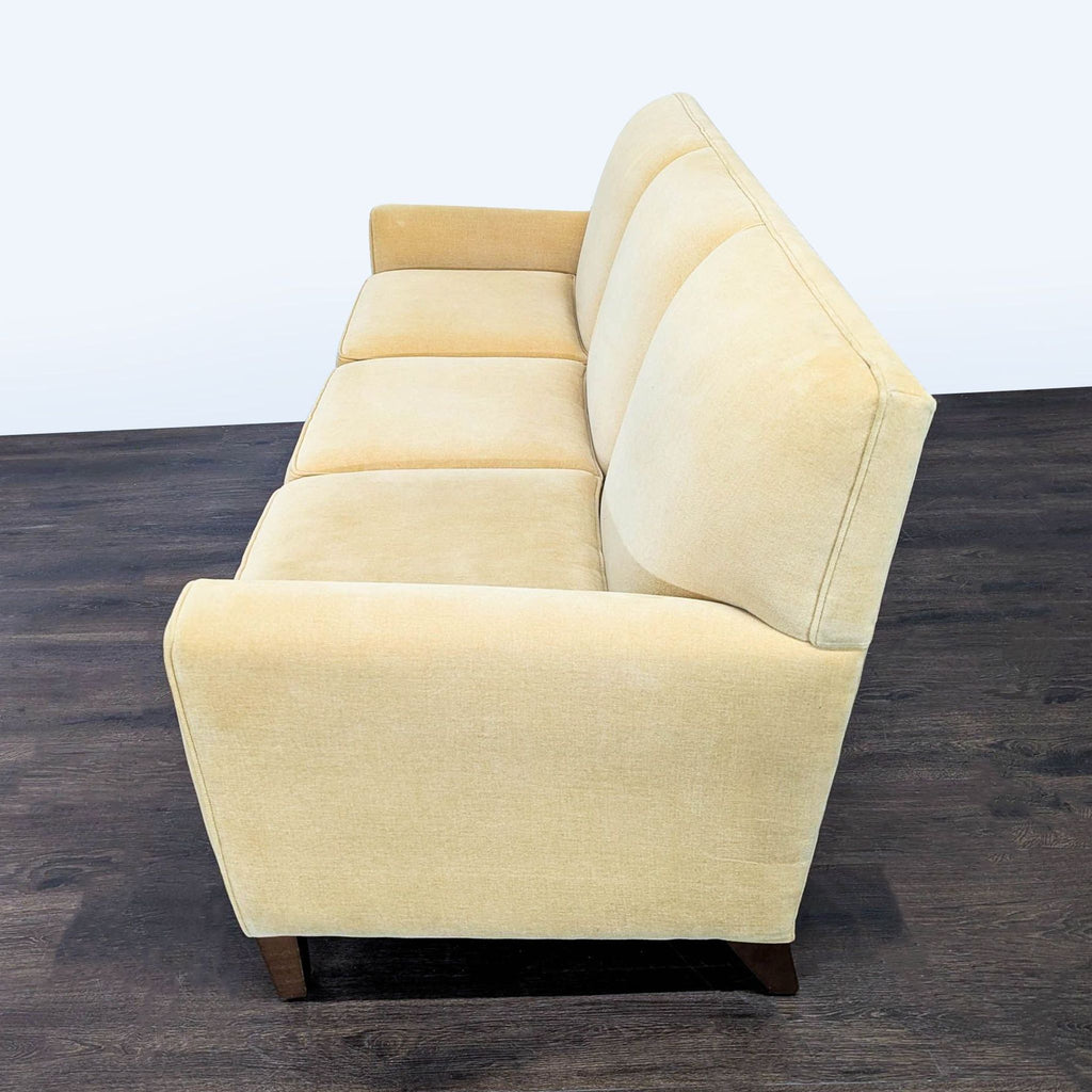 Room and Board 3-Seat Sofa in Light Beige Fabric
