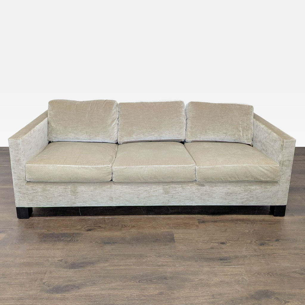 A. Rudin 3-Seat Sofa in Neutral Fabric - Accepted Offer (15.38% discount)