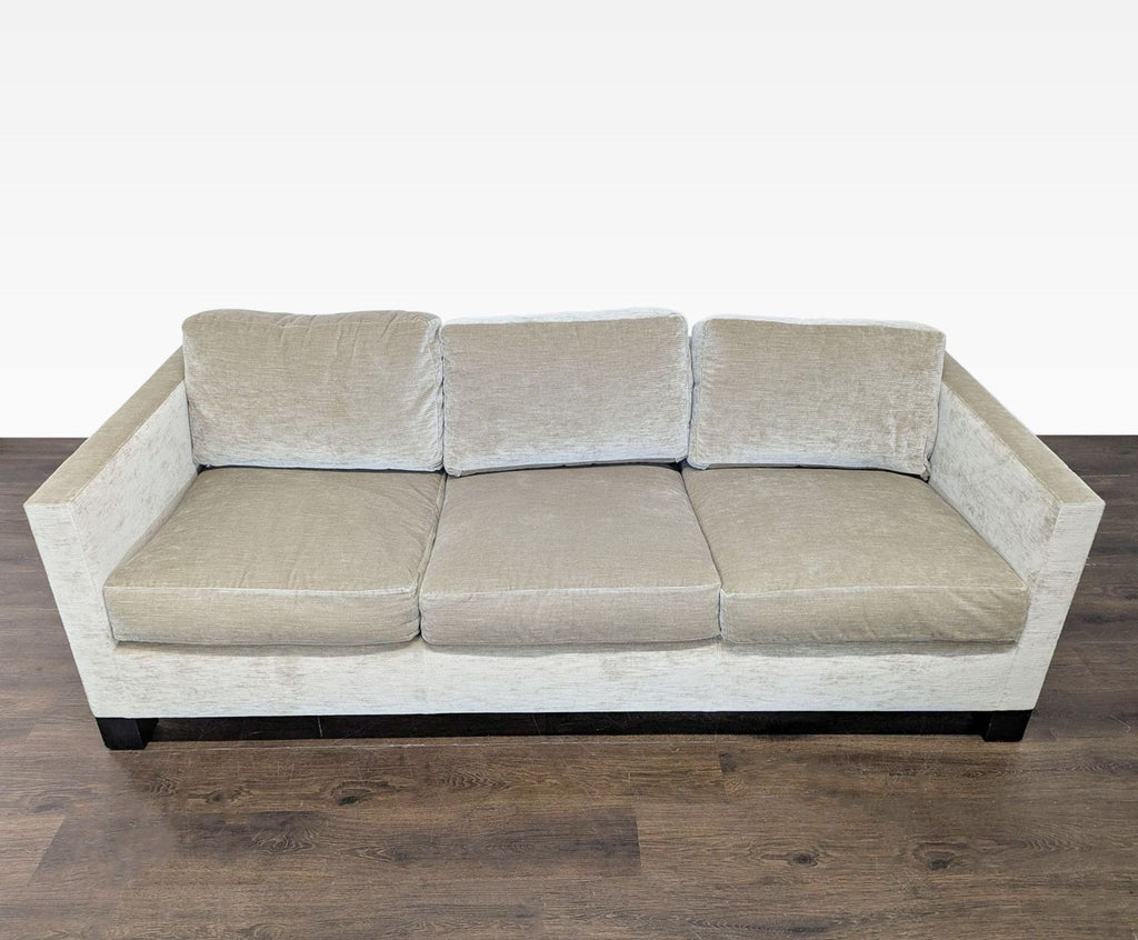A. Rudin 3-Seat Sofa in Neutral Fabric - Accepted Offer (15.38% discount)