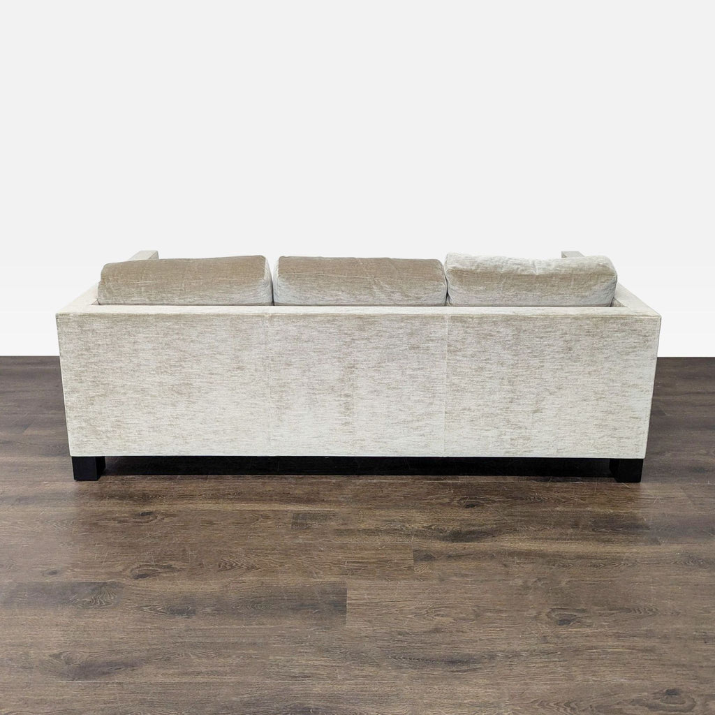 A. Rudin 3-Seat Sofa in Neutral Fabric
