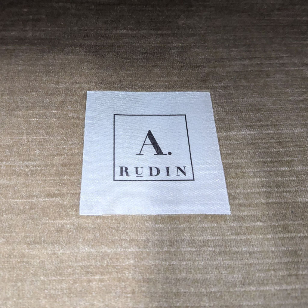 A. Rudin 3-Seat Sofa in Neutral Fabric