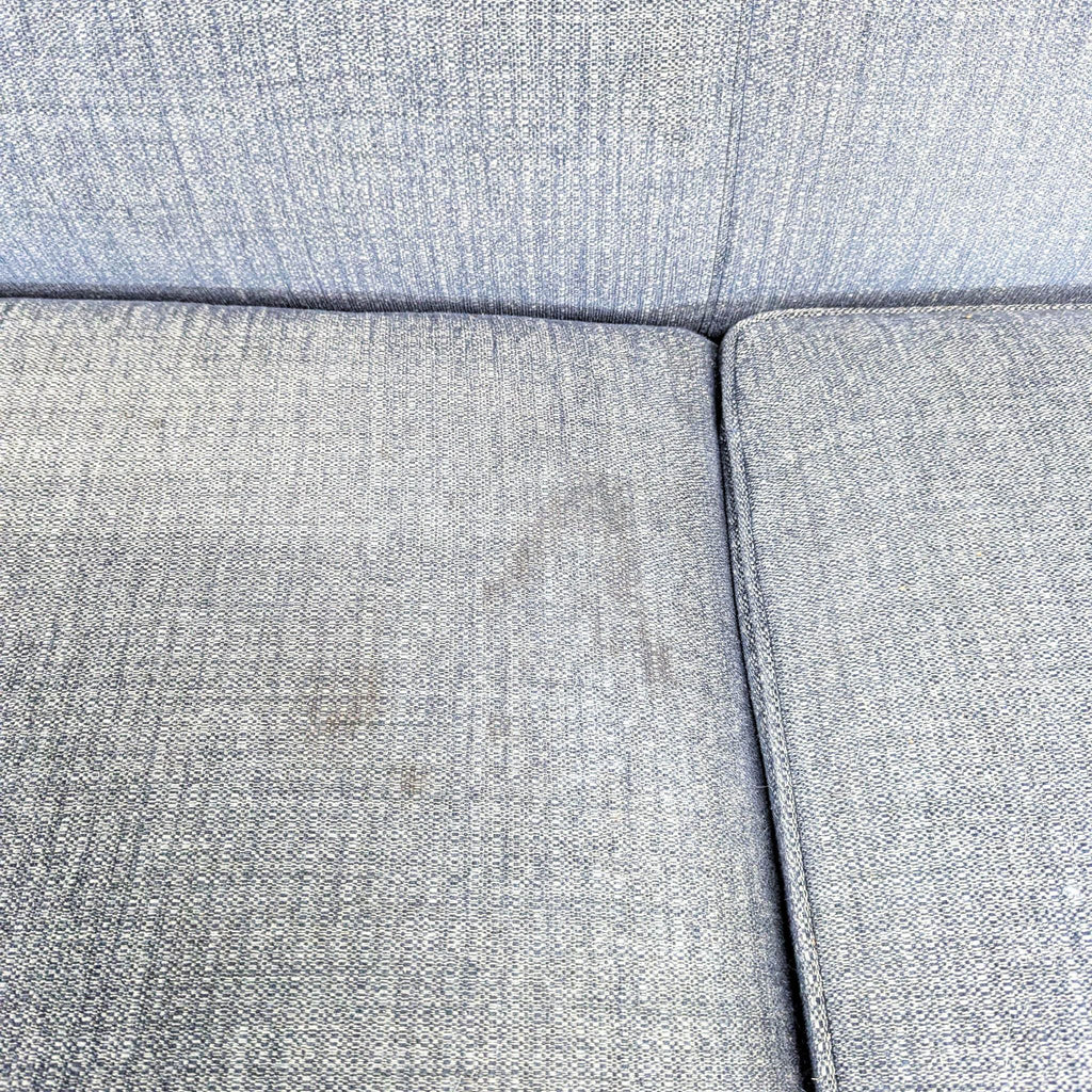 Room & Board Andre Reversible Chaise Sectional in Grey Fabric