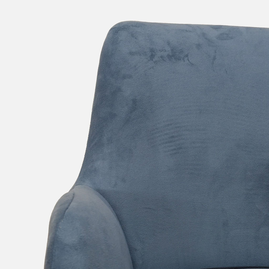 Skyline Furniture Hudson Blue Office Chair with Swivel and Casters - Accepted Offer (13.67% discount)