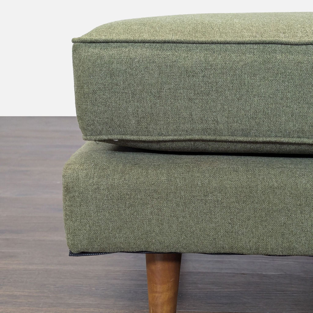 Joybird Preston Green Sectional Sofa with Chaise - Modern Design