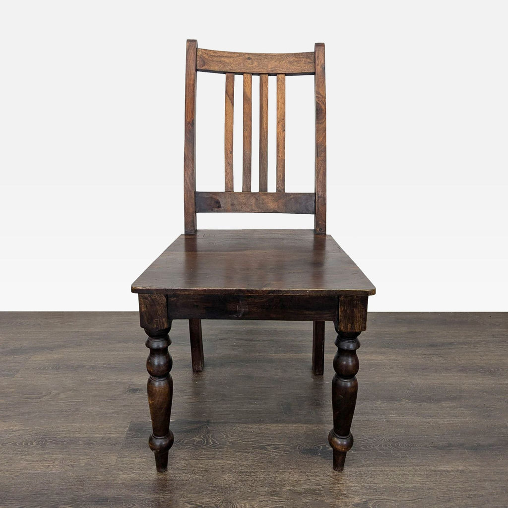 Rustic 7-Piece Wooden Dining Set with Sturdy Table and Mixed Chairs - Accepted Offer (40.00% discount)