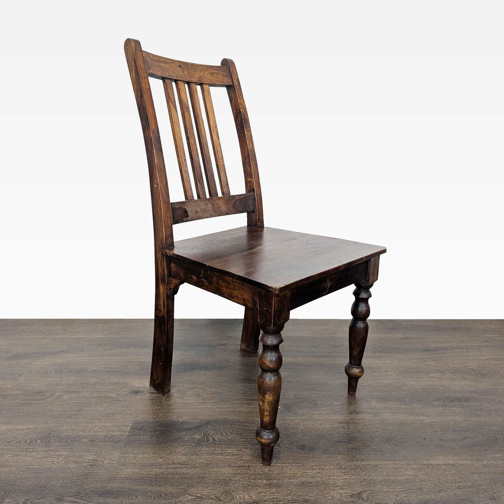 Rustic 7-Piece Wooden Dining Set with Sturdy Table and Mixed Chairs - Accepted Offer (40.00% discount)