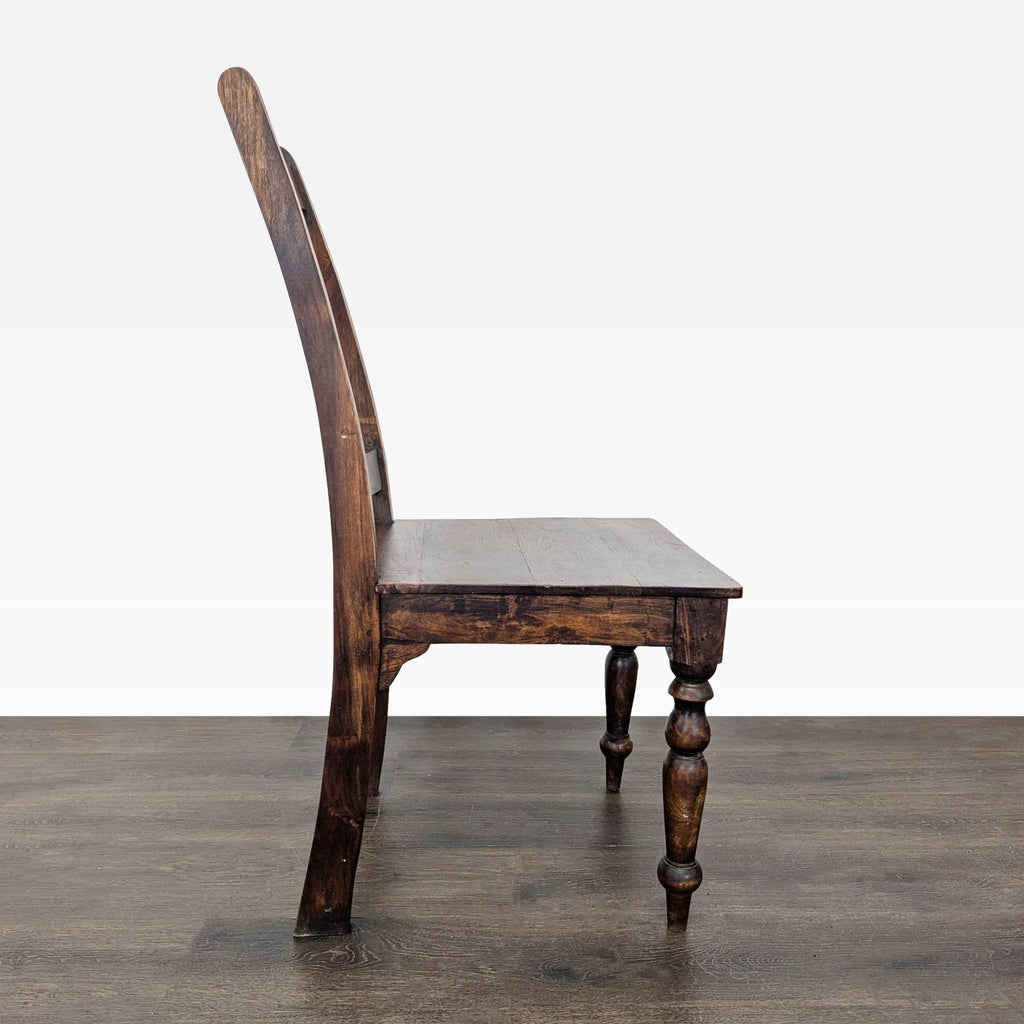 Rustic 7-Piece Wooden Dining Set with Sturdy Table and Mixed Chairs - Accepted Offer (40.00% discount)