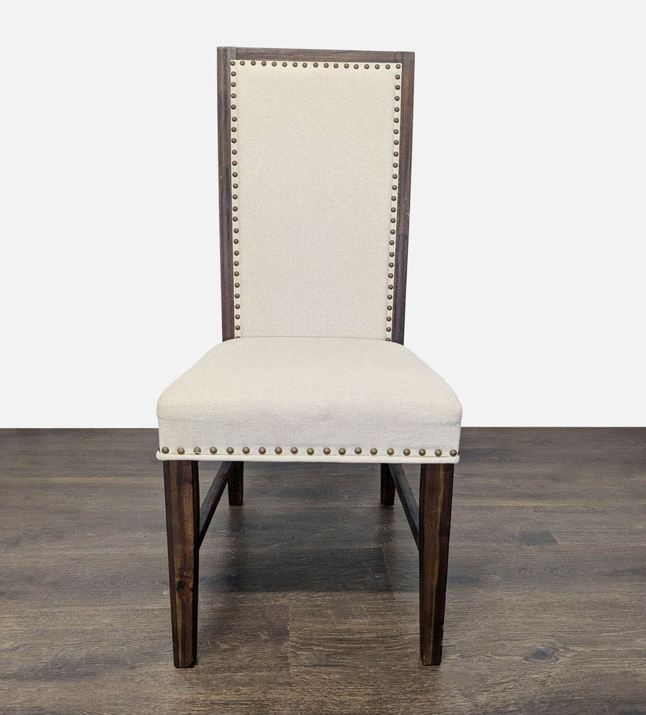 Rustic 7-Piece Wooden Dining Set with Sturdy Table and Mixed Chairs