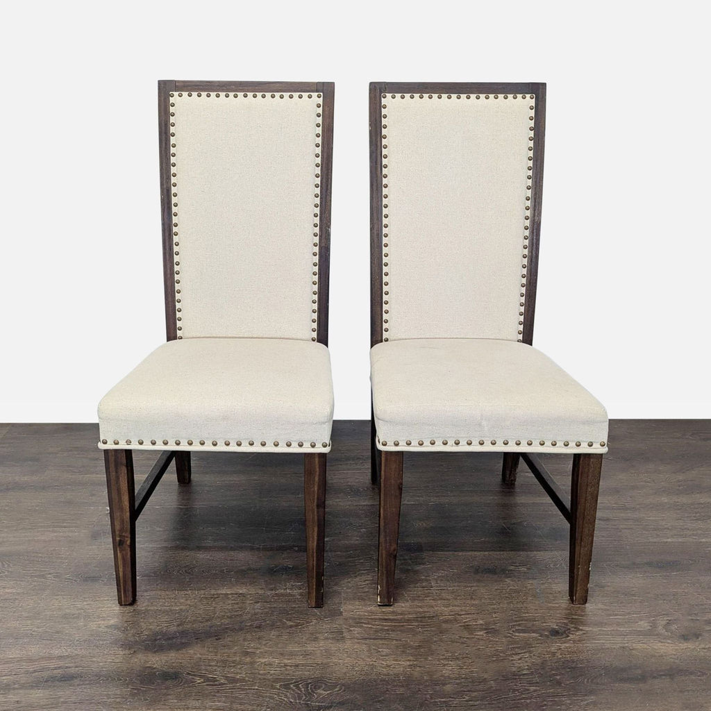 Rustic 7-Piece Wooden Dining Set with Sturdy Table and Mixed Chairs - Accepted Offer (40.00% discount)