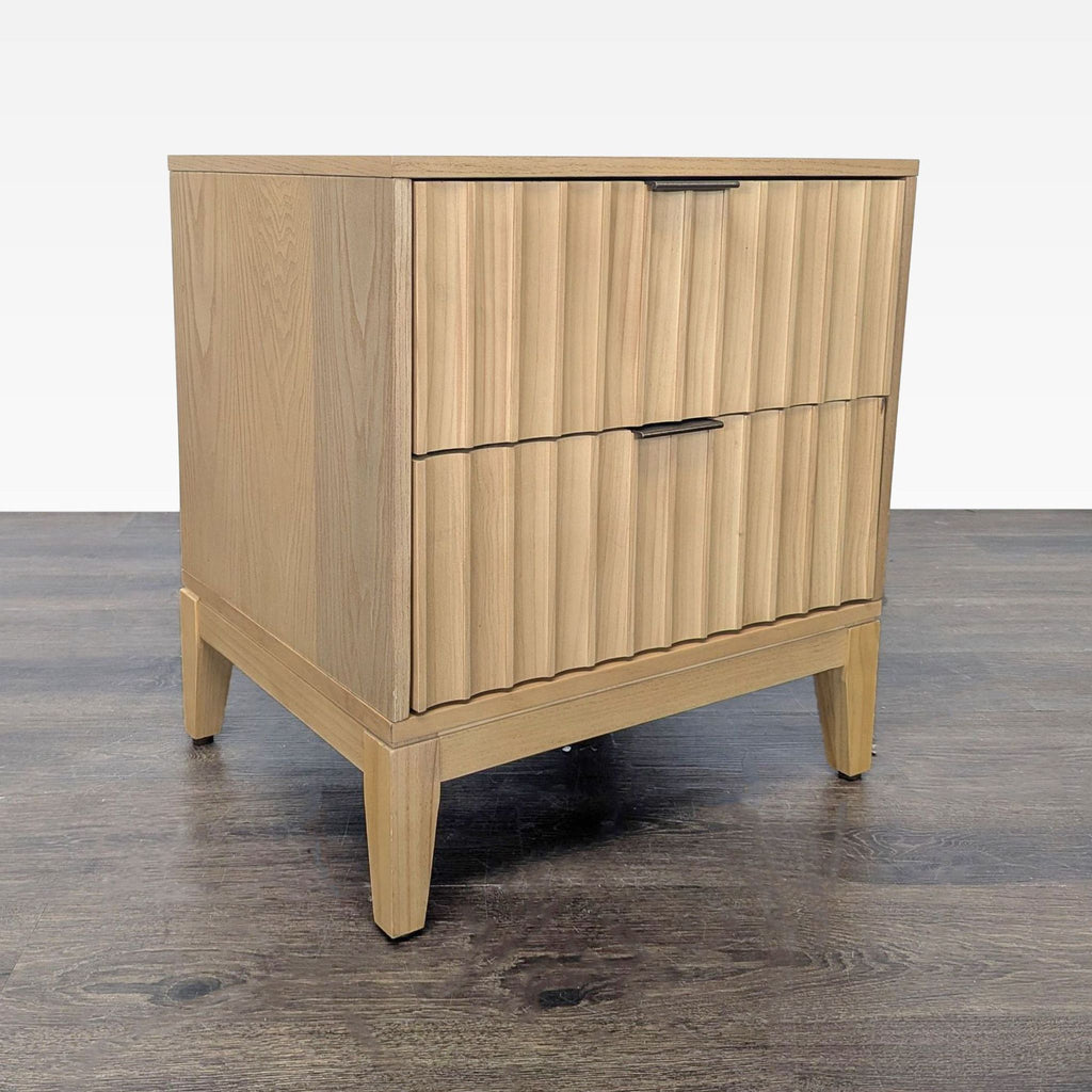Threshold with Studio McGee Side Thousand Oaks Wood Scalloped Side Table