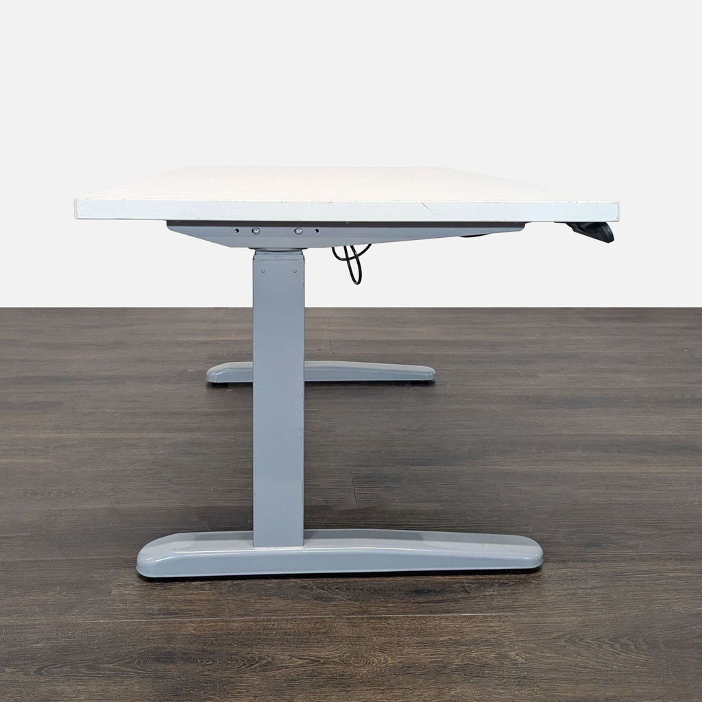 Jarvis Electric Adjustable Standing Desk - White Top, Programmable Height Settings - Accepted Offer (13.25% discount)