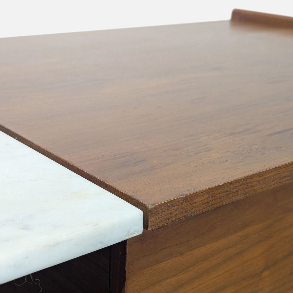 West Elm Marble & Wood Pop-UP Coffee Table - Accepted Offer (14.89% discount)
