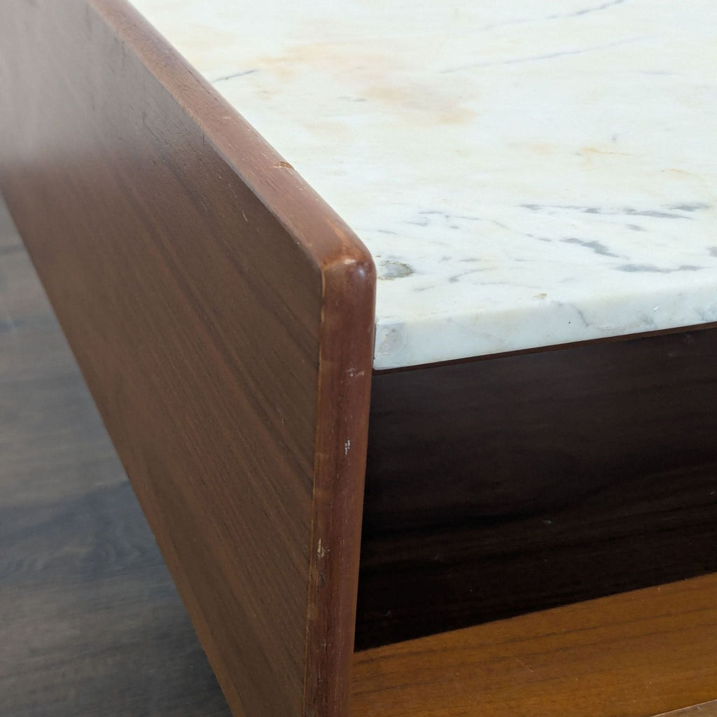West Elm Marble & Wood Pop-UP Coffee Table - Accepted Offer (19.78% discount)