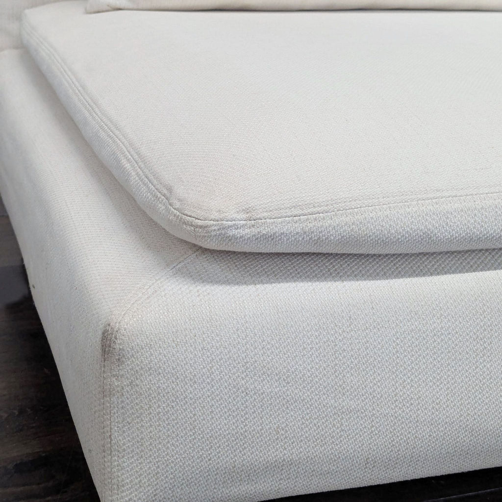 Ikea Söderhamn Modern White Loveseat Sofa – Minimalist Design, Comfortable Seating
