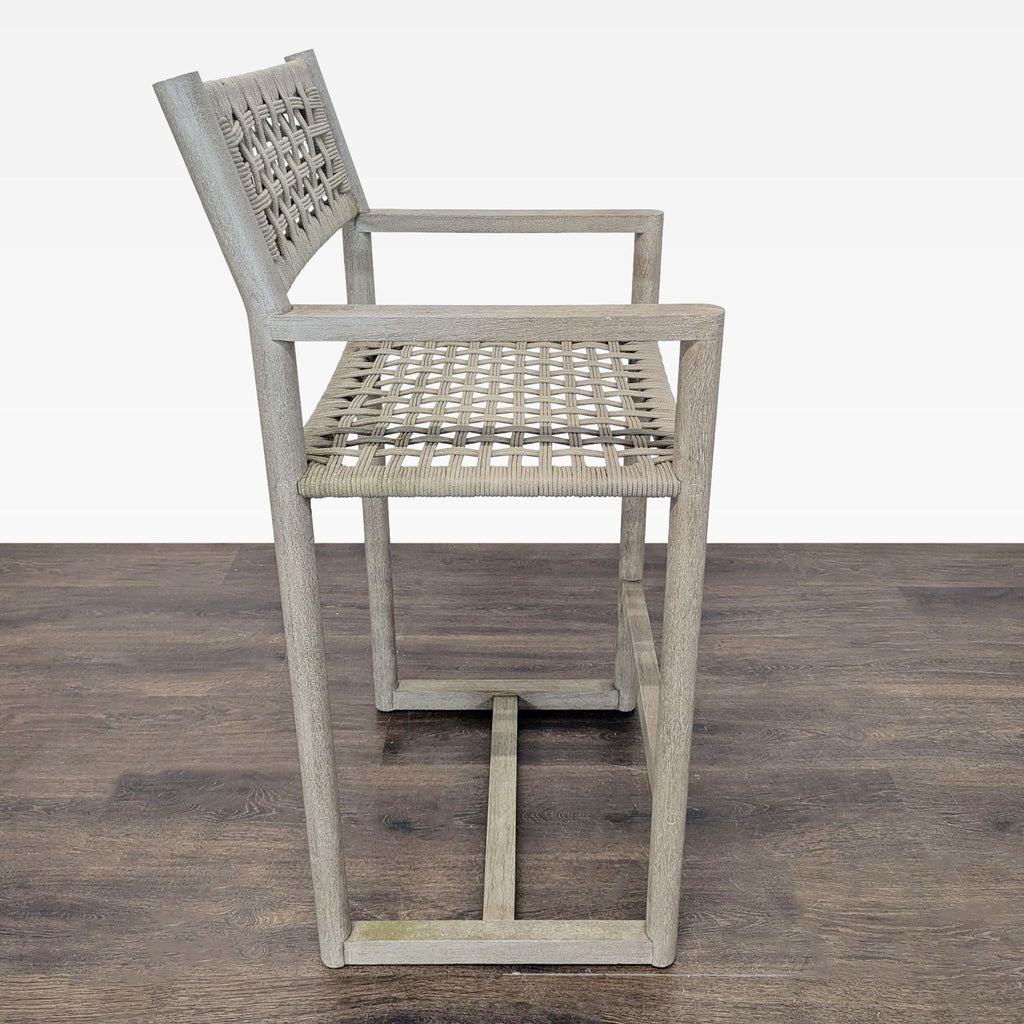 Restoration Hardware Bondi Teak Counter Stool