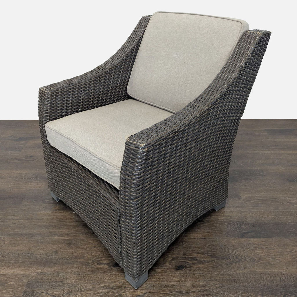 Threshold All-Weather Wicker Outdoor Lounge Chair