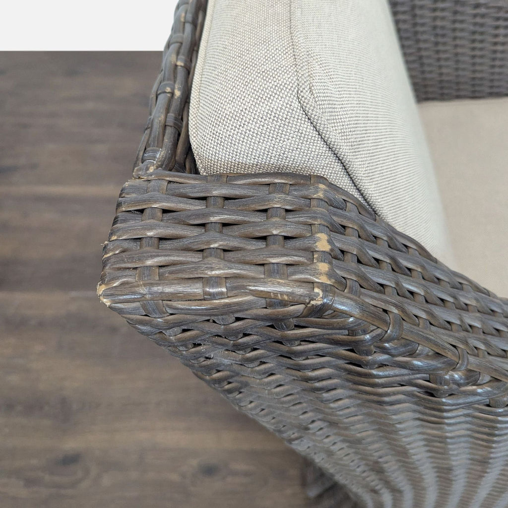 Threshold All-Weather Wicker Outdoor Lounge Chair