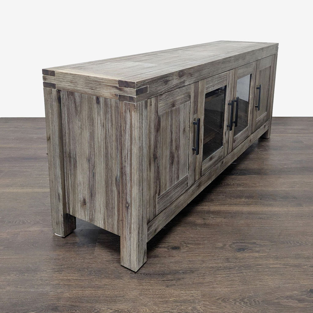 Macy's Rustic Wood Media Console