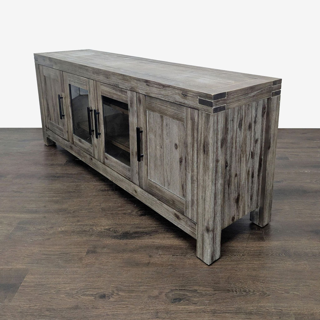 Macy's Rustic Wood Media Console