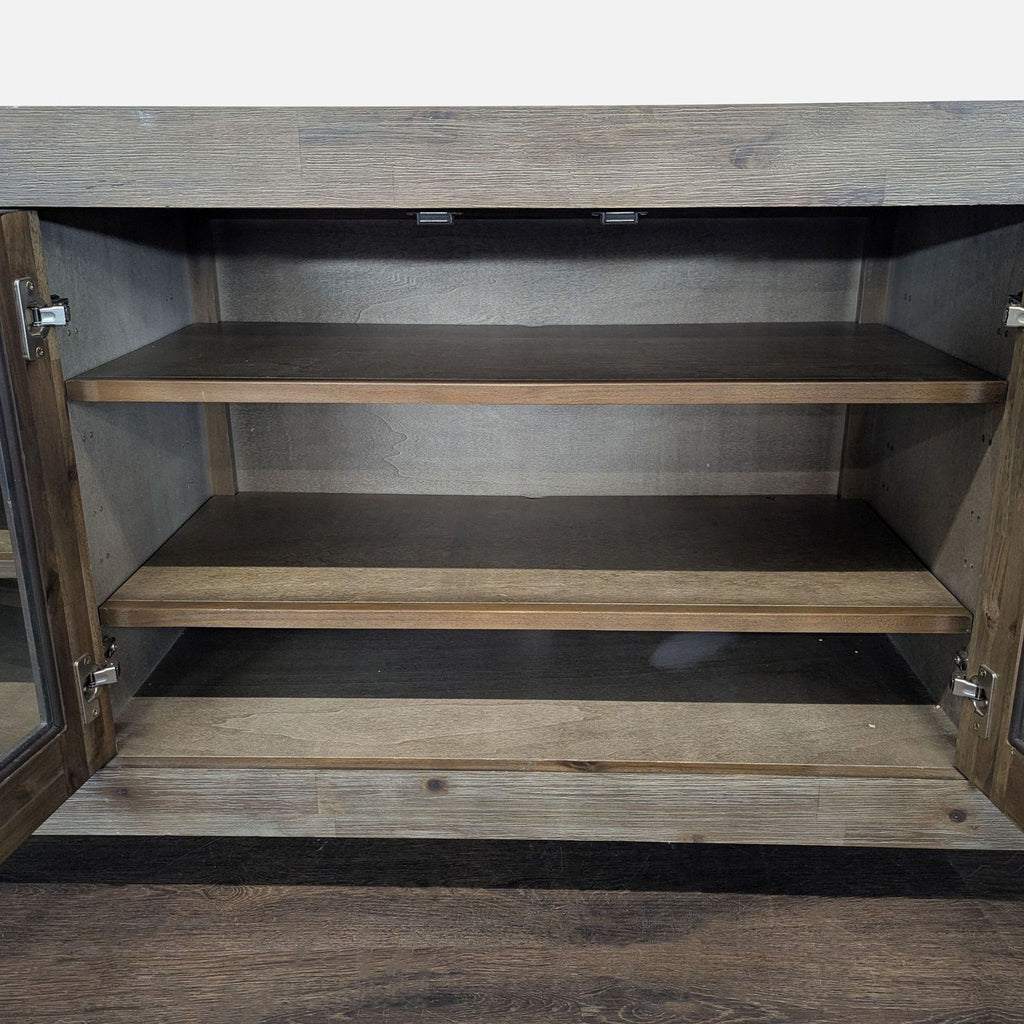 Macy's Rustic Wood Media Console