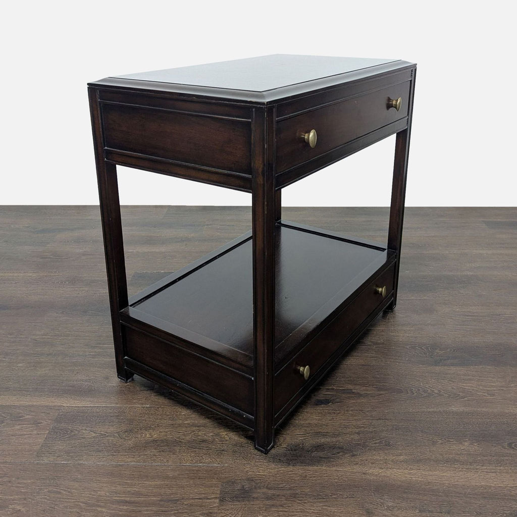 Restoration Hardware Two Drawer Nightstand