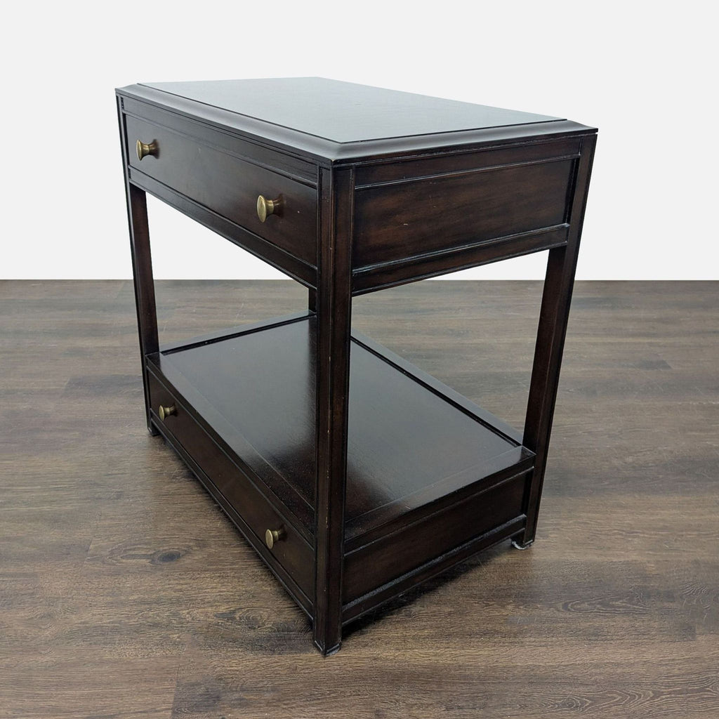 Restoration Hardware Two Drawer Nightstand