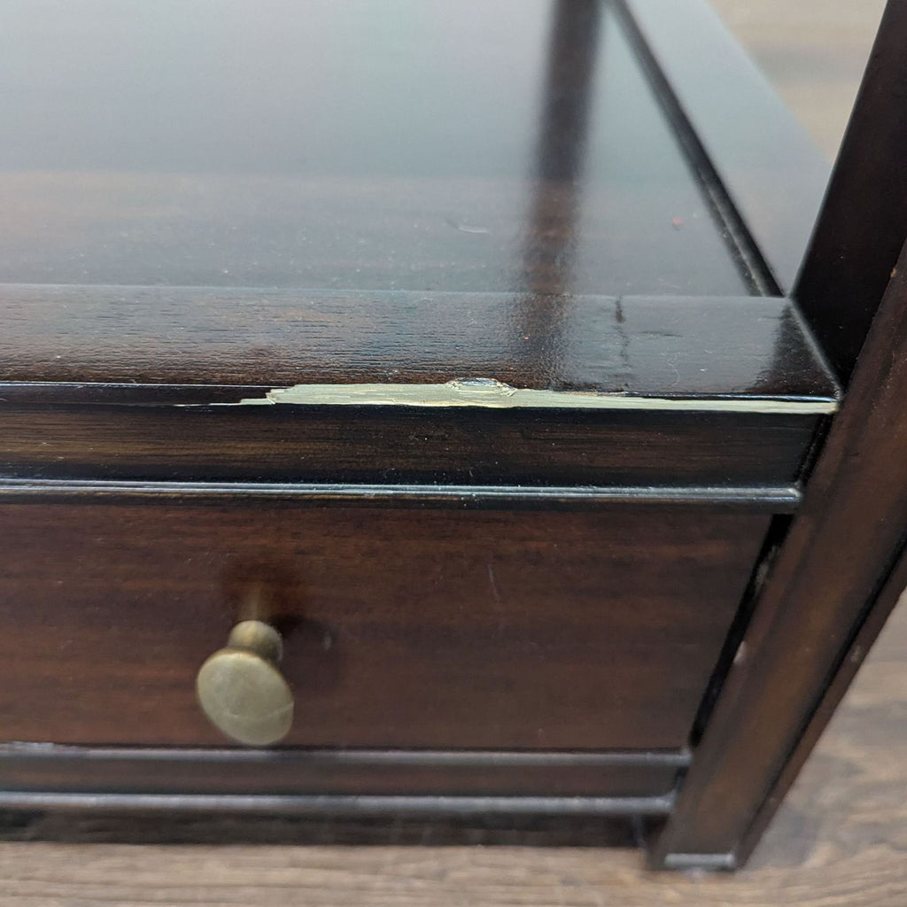 Restoration Hardware Two Drawer Nightstand