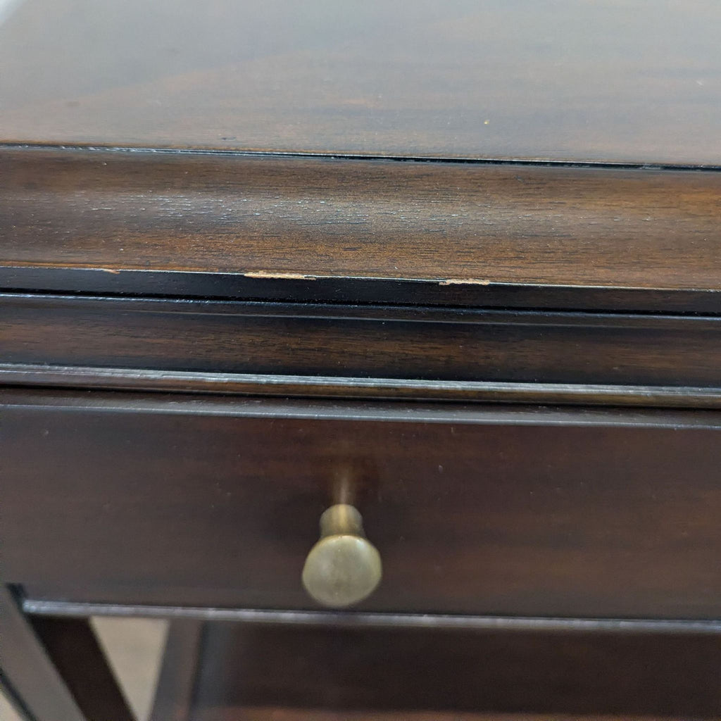 Restoration Hardware Two Drawer Nightstand