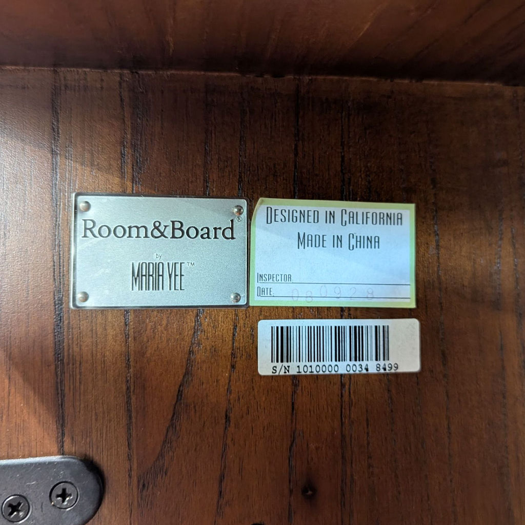 Room & Board by Maria Yee Sukiya Solid Wood Secretary Desk with Storage - Accepted Offer (20.00% discount)