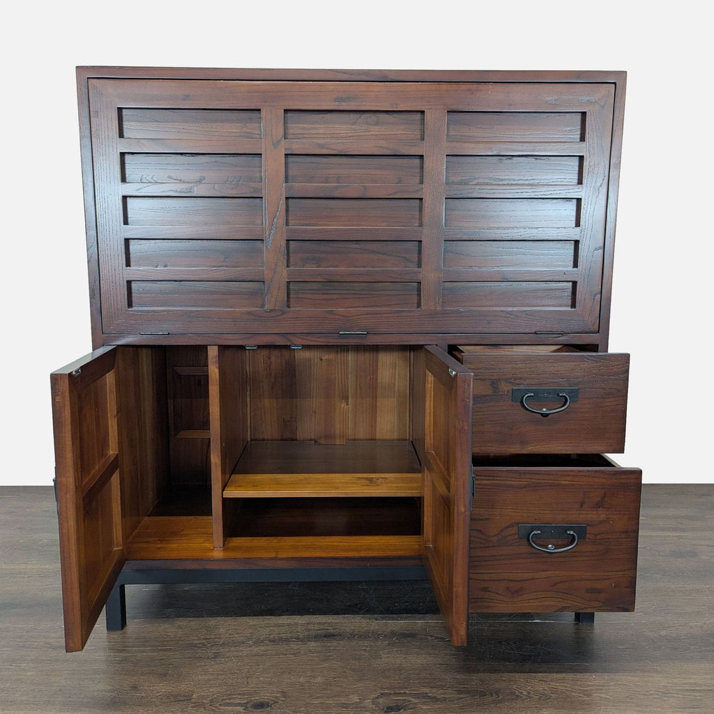 Room & Board by Maria Yee Sukiya Solid Wood Secretary Desk with Storage
