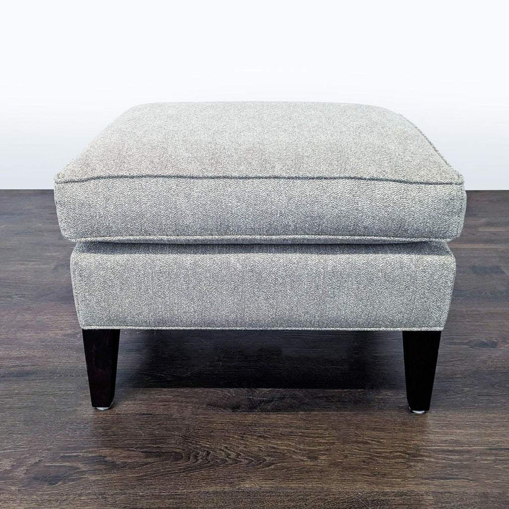 Room & Board Sloan Modern Lounge Chair with Curved Wood Arms