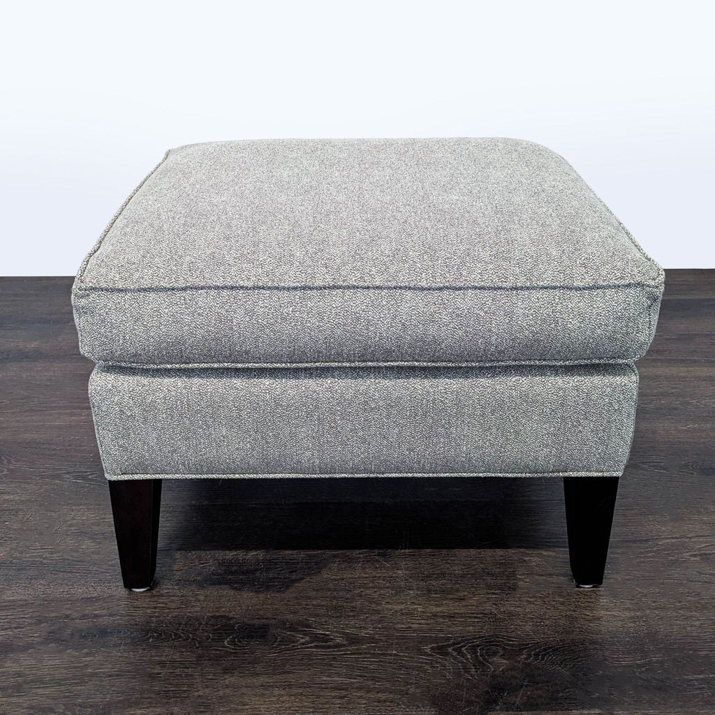 Room & Board Sloan Modern Lounge Chair with Curved Wood Arms