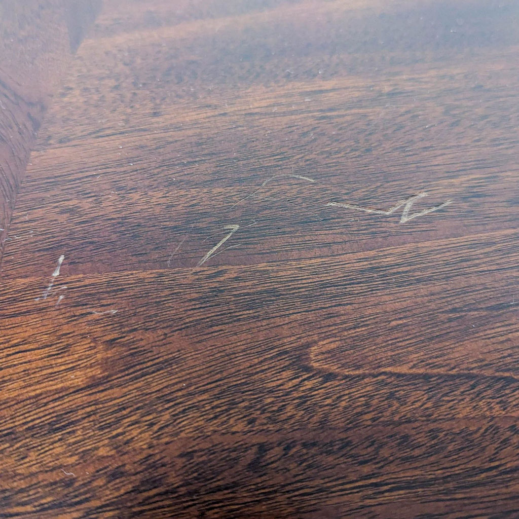 Three Leg Wood End Table with Shelf