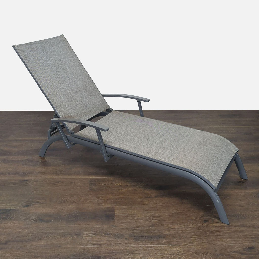 Sunbrella Outdoor Adjustable Chaise Lounge Chair – Comfortable and Durable