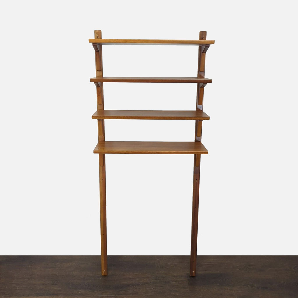 West Elm Wooden Bookshelf with 3 Shelves – Modern Wall Unit - Accepted Offer (23.91% discount)
