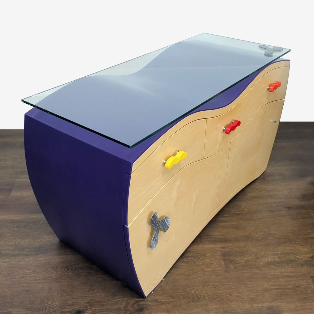 Two-Piece Custom Buffet by Local Artists