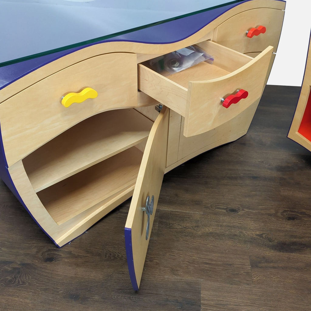 Two-Piece Custom Buffet by Local Artists