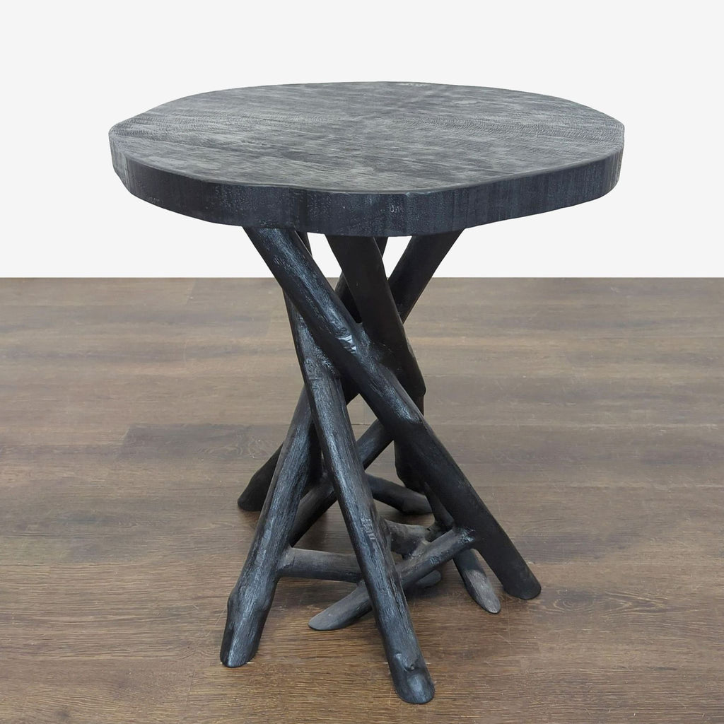 Certainly! Since the images themselves were not provided, I'll use generic, adaptable descriptions based on the information you shared (Side & Console Table from West Elm). If you want alt text for specific images, please provide the images or details about their content.