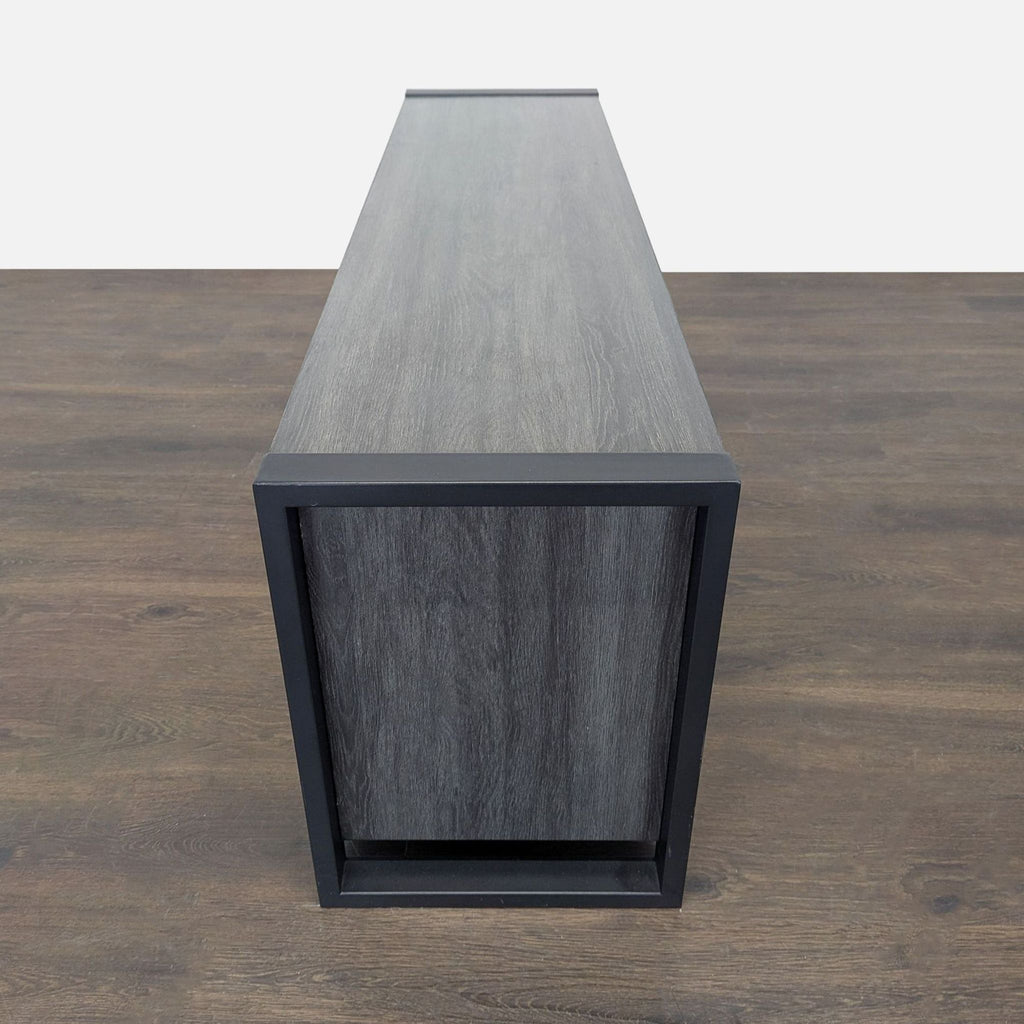 Walker Edison Industrial Modern Wood TV Stand