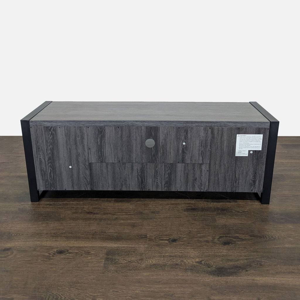 Walker Edison Industrial Modern Wood TV Stand